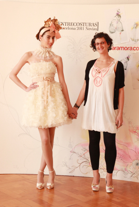 enepe en entrecosturas con la modelo Tania de Trand Models