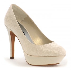 Modelo Alicia, colección enepe zapatos de novia 2012