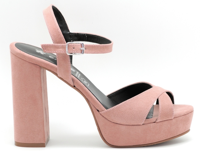 Sandalias best sale tacon coral
