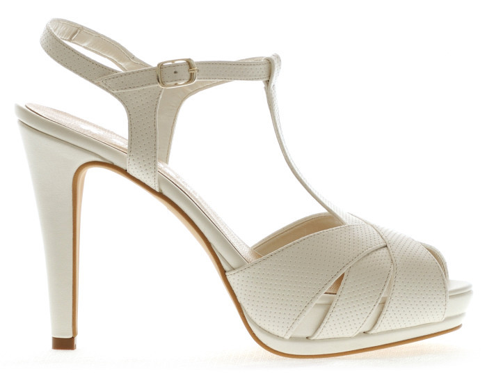 Ivory store colored heels