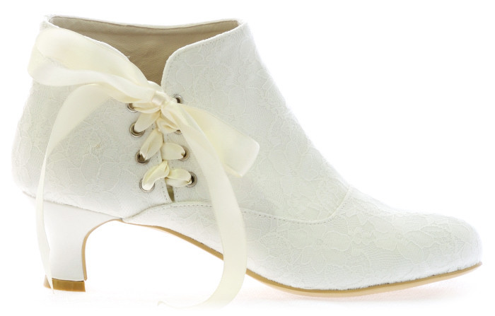 Botines novia sales