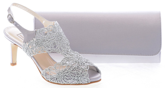 Silver 2025 homecoming shoes