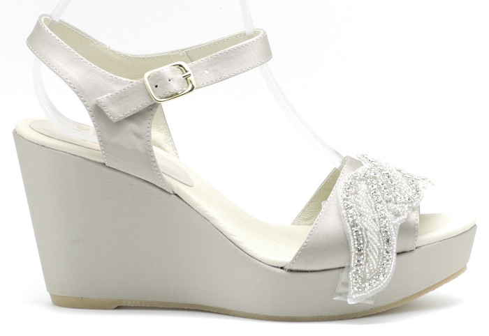 Telma rhinestones evening wedges