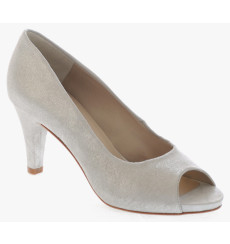 Daisy evenning shoes: silver