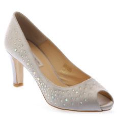 Susana prom shoes silver