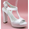 Fina wedding shoes: light ivory