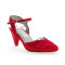 Alexia prom shoes _TU-576_valentine red