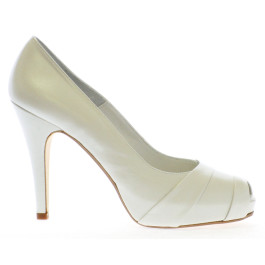 Paz peep toe de novia