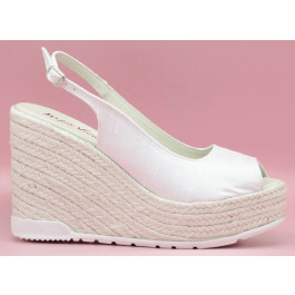 Eulalia seda 11cm alpargatas de novia