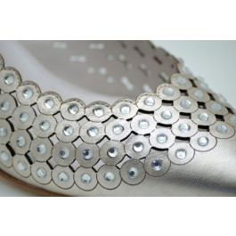 Marina redondas zapato de fiesta ancho especial