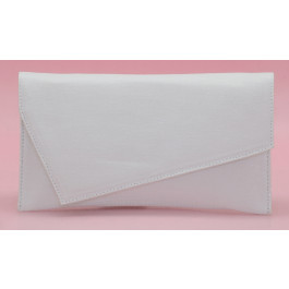 Ada y Coral bolso de fiesta, plata blanco