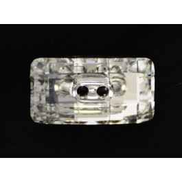 A_16  Cristal de swarovsky rectangular adorno para zapatos, shoe clip