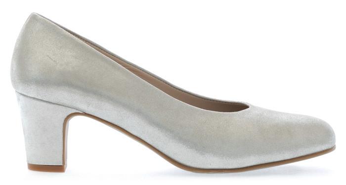 noa zapatos de fiesta color plata