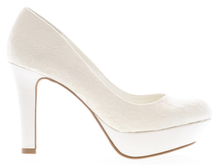 Venus zapatos de novia de encaje