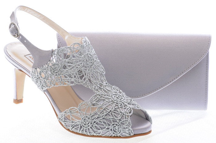 Zapatos salon outlet plateados
