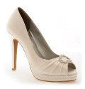 Joana peep toe de novia y fiesta