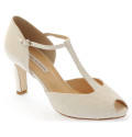 Lourdes 7cm zapato de novia