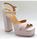 Coral 12cm sandalias de fiesta