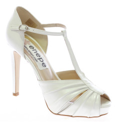 Katia zapatos de novia blanco roto