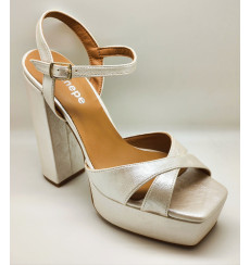 Coral 12cm sandalias de novia y fiesta cava