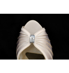 A_16  Cristal de swarovsky rectangular adorno para zapatos, shoe clip