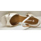 Coral 10cm sandalias de novia cava