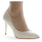 Selena zapatos de novia: marfil claro 