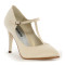 Eugenia zapatos de novia: marfil claro _ wedding shoes: light ivory