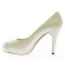 Paz peep toe de novia