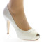 Paz peep toe de novia