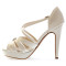 Darling zapatos de novia _ marfil claro (blanco roto) _ wedding shoes _TU-501_light ivory