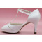 Lourdes 8cm zapatos de novia