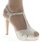 Amanda zapatos de novia: color: marfil claro _ Amanda wedding shoes_  light ivory