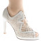 Anabel zapatos de novia: blanco roto