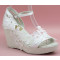 Bohemia 9cm alpargatas de novia encaje