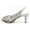 Jenny zapato de fiesta, color plata