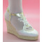 Trinidad wedding espadrille, lighy ivory