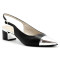 Grace zapato de fiesta, color: negro y plata
