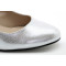 Tatiana zapatos de fiesta: plata