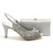 Jenny flor zapato de fiesta con bolso andreu