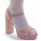 Coral 11cm sandalias de fiesta