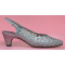 Merche pedrería zapato de fiesta ancho especial plata