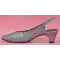 Merche pedrería zapato de fiesta ancho especial plata