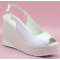 Eulalia seda 11cm alpargatas de novia