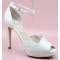 Alba peep toe de novia