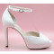 Alba peep toe de novia