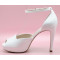 Alba peep toe de novia