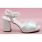 Brisa 8cm sandalias de novia