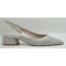 Mar zapato de fiesta ancho especial plata