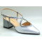 Evelyn zapato de fiesta ancho especial plata
